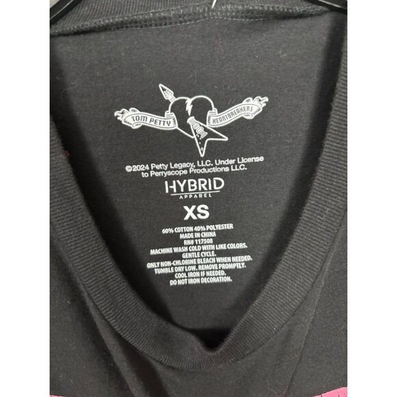 Tom Petty Full Moon Fever Graphic Tee Multicolor Black Size XS New With Tag's - Picture 6 of 8